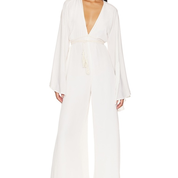 ANDREA IYAMAH Lili Cape-Sleeve Jumpsuit - Size S/M - Picture 5 of 7